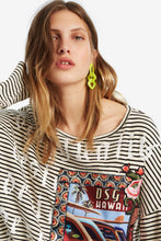 Load image into Gallery viewer, Hawaiian finely-striped T-shirt