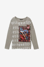 Load image into Gallery viewer, Hawaiian finely-striped T-shirt