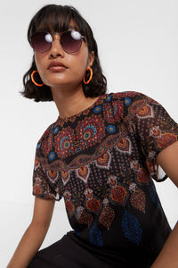 Mandala short dress