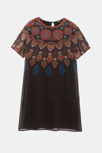 Mandala short dress