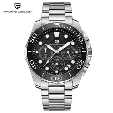 Load image into Gallery viewer, PAGANI DESIGN Military Watch Men Top Luxury Chronograph Stainless Steel Quartz Wristwatches 30M Water Resistant Clock Male Gifts